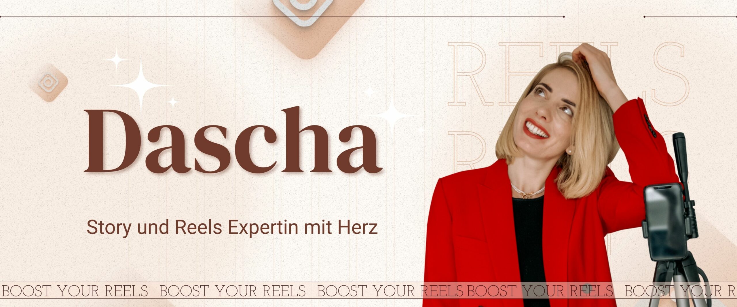 Dascha Reelsexpertin SocialMedia Storyexpertin