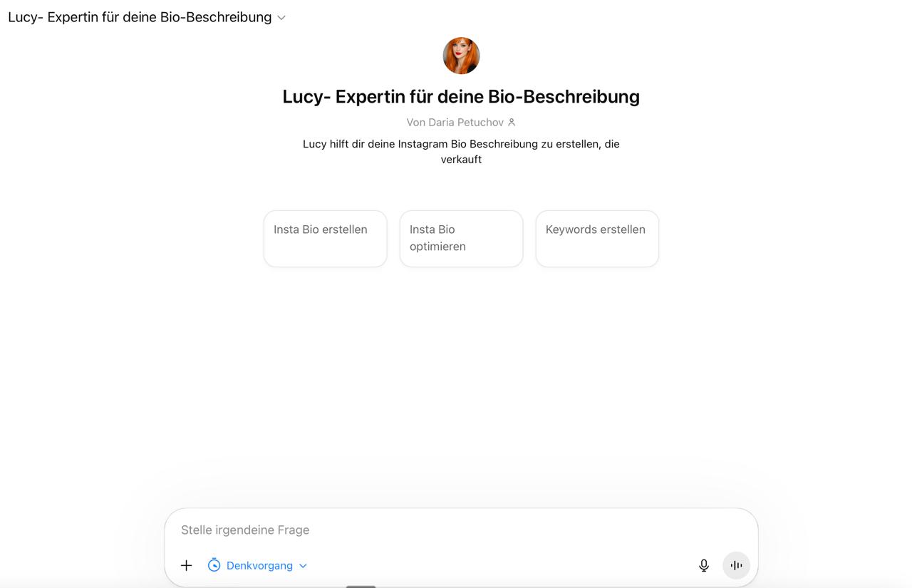 KI Agent Lucy